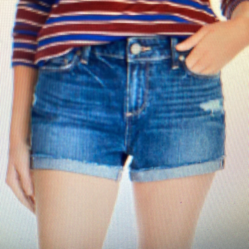 PAIGE Jimmy Jimmy Denim Shorts Size 29